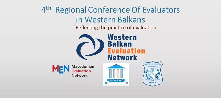ANNOUNCEMENT OF THE 4TH REGIONAL CONFERENCE OF EVALUATORS OF WESTERN BALKAN